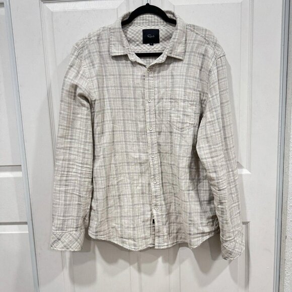 RAILS Men's Owens Button-Down Shirt‎ Men Size XL Plaid - Picture 6 of 11